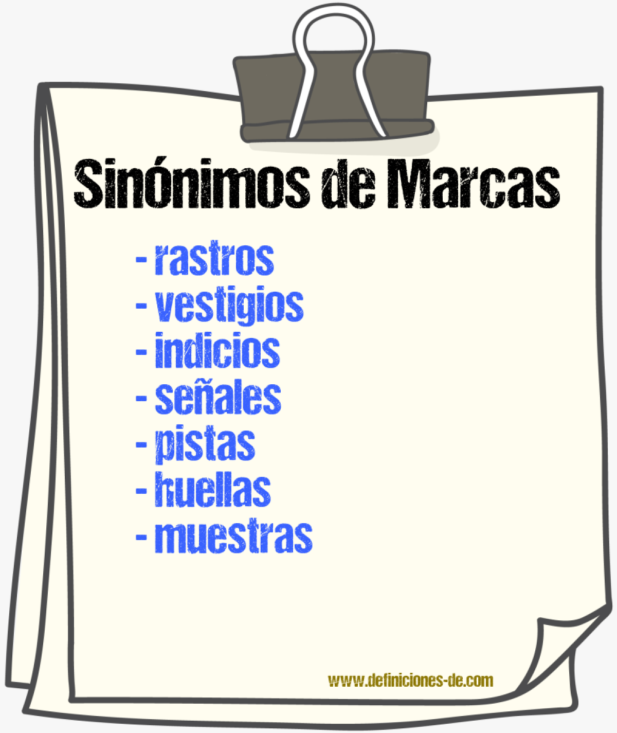 Sinónimos de marcas