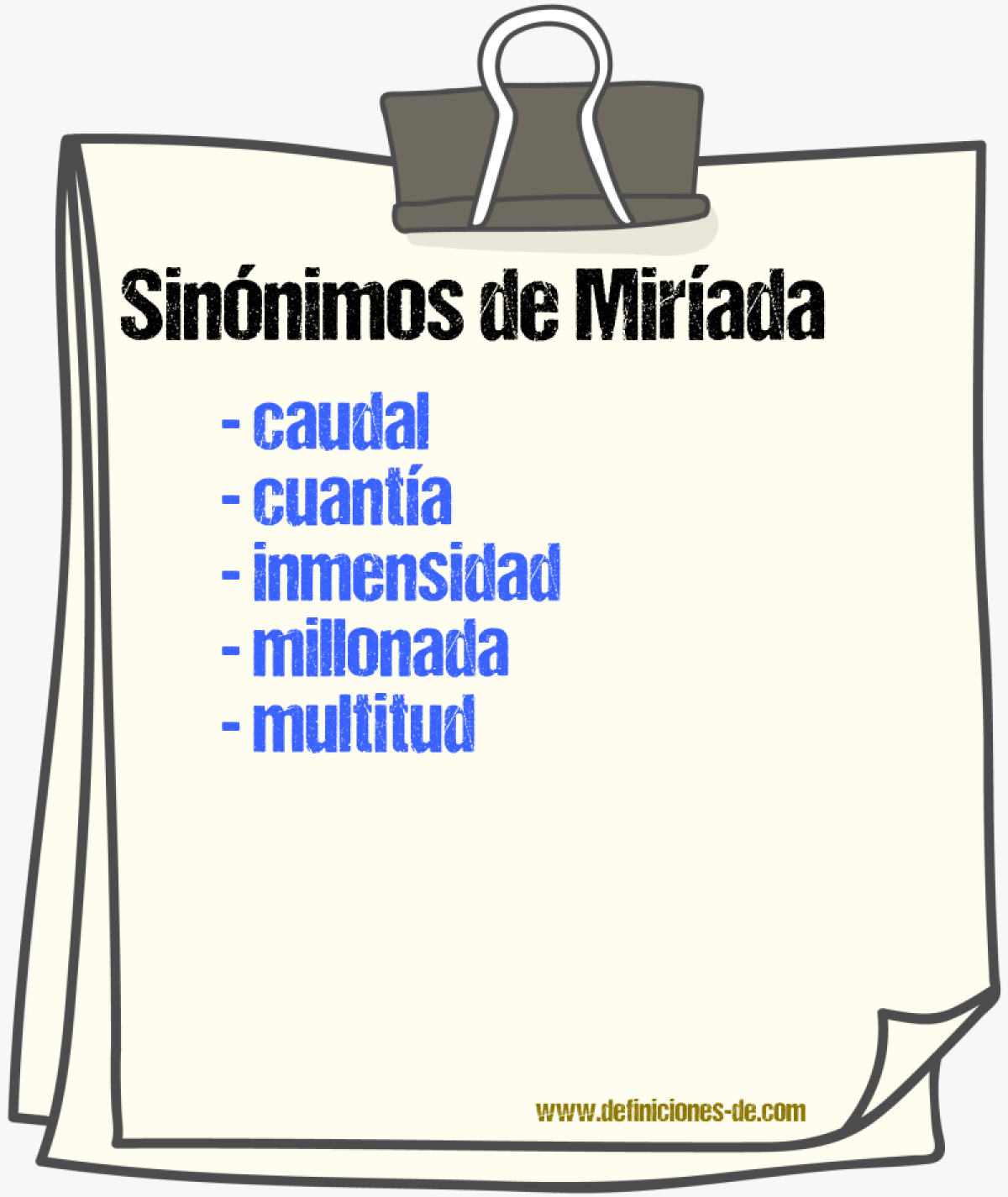 Sinnimos de mirada