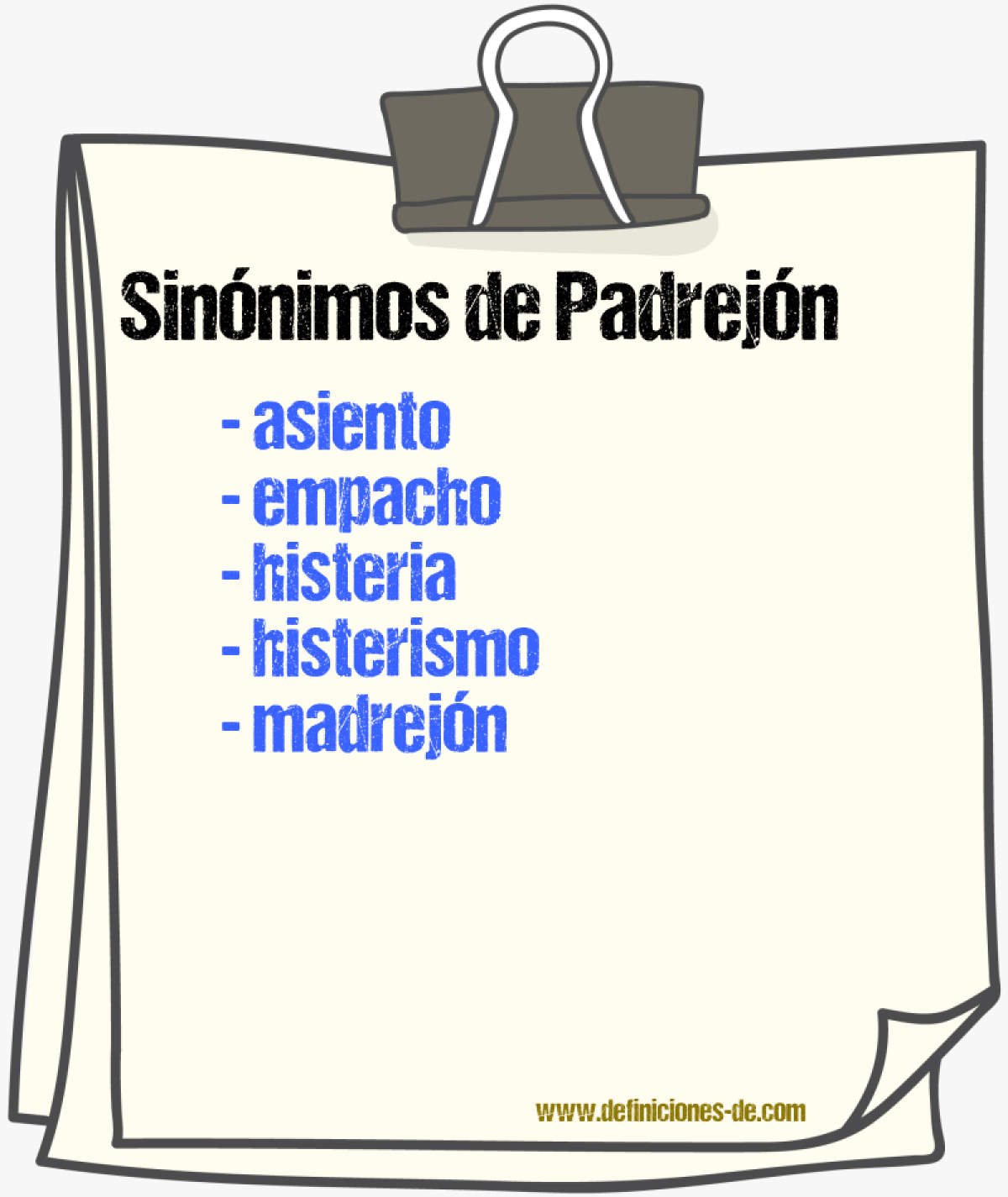 Sinnimos de padrejn