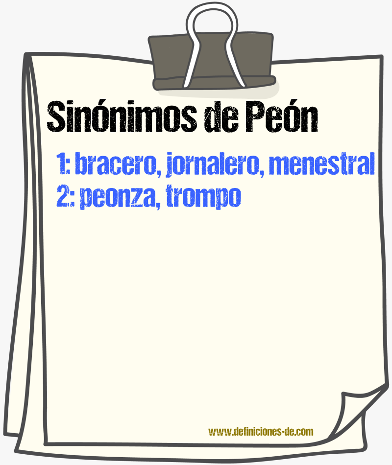 Sinnimos de pen