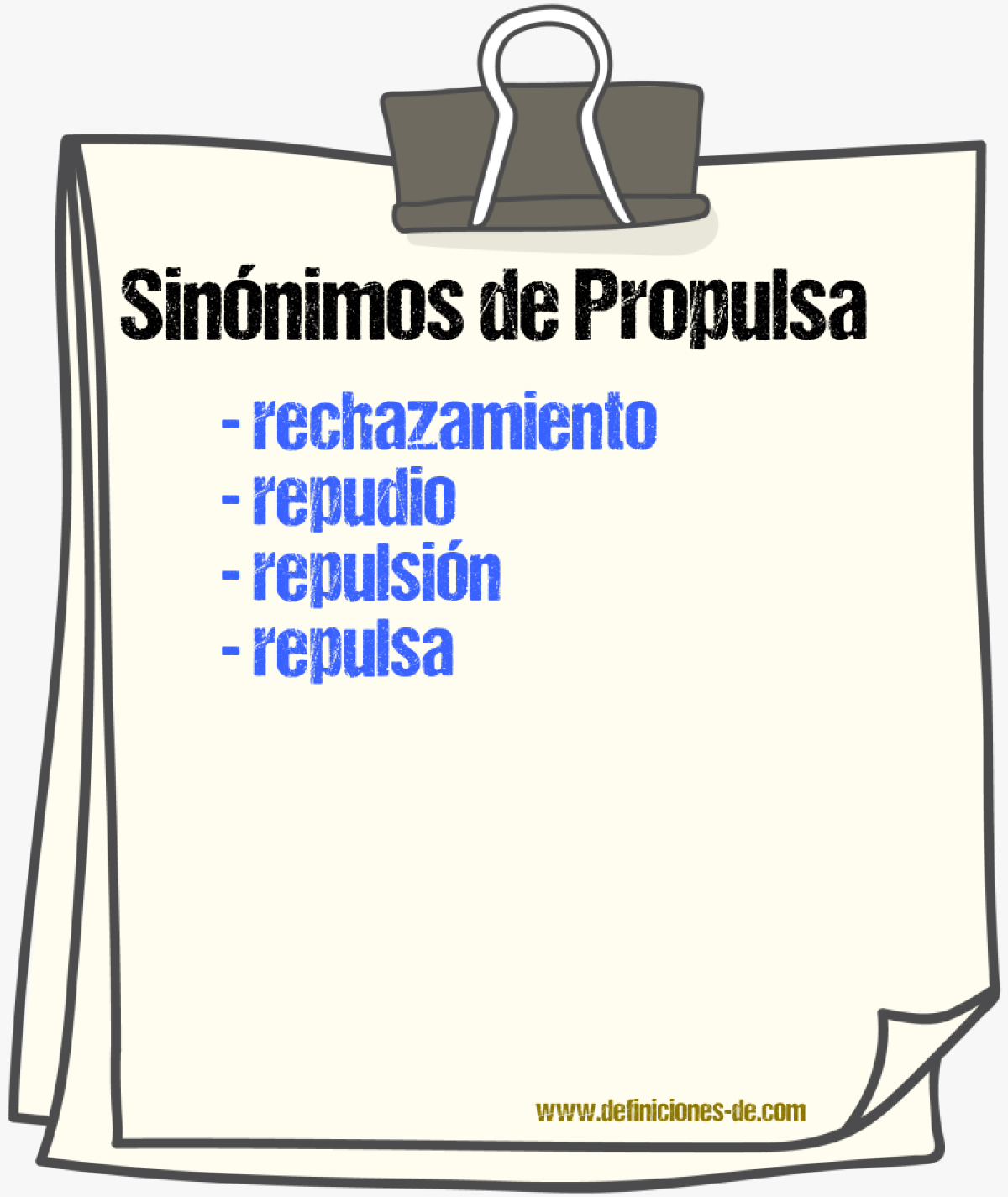 Sinnimos de propulsa