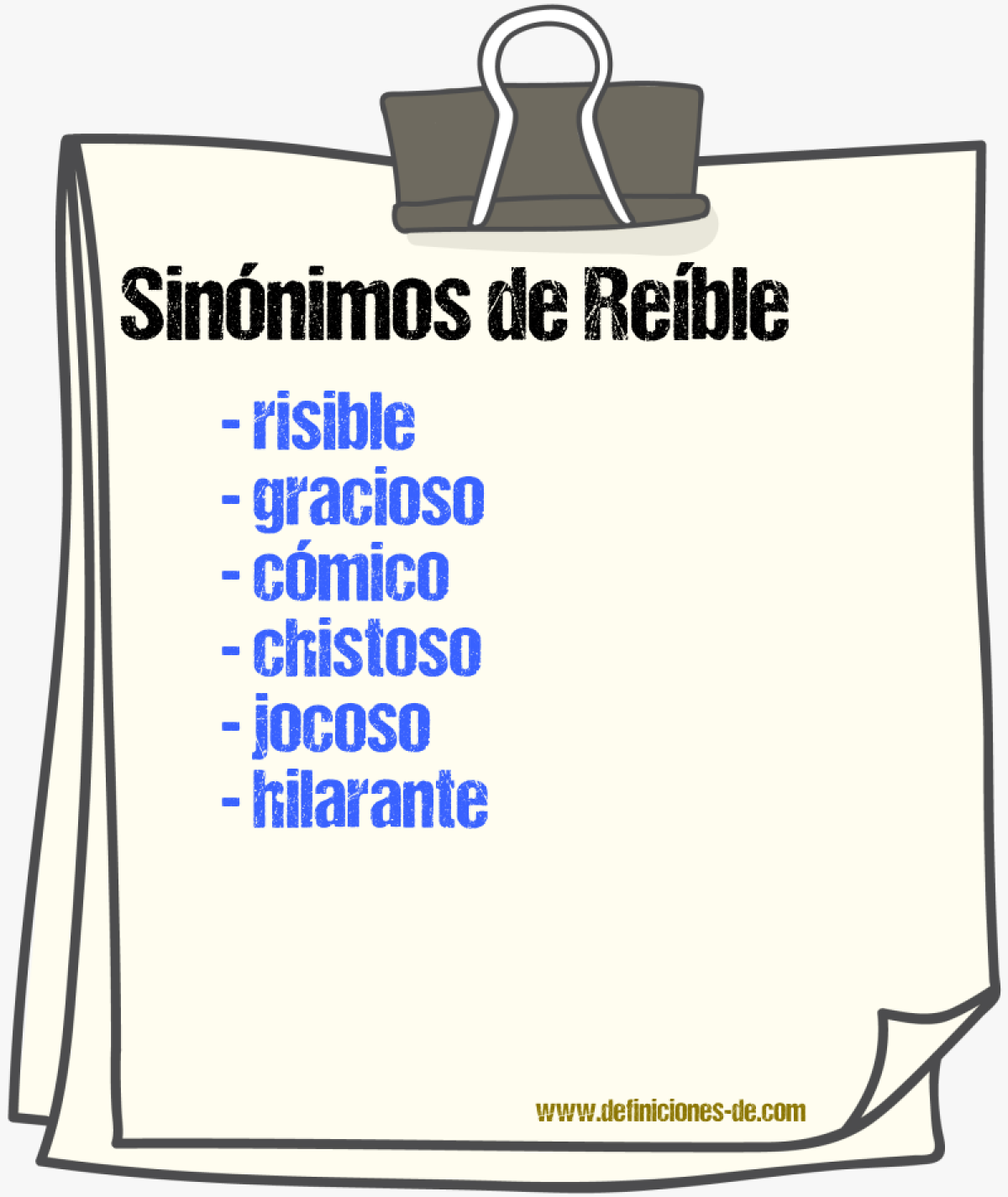 Sinnimos de reble