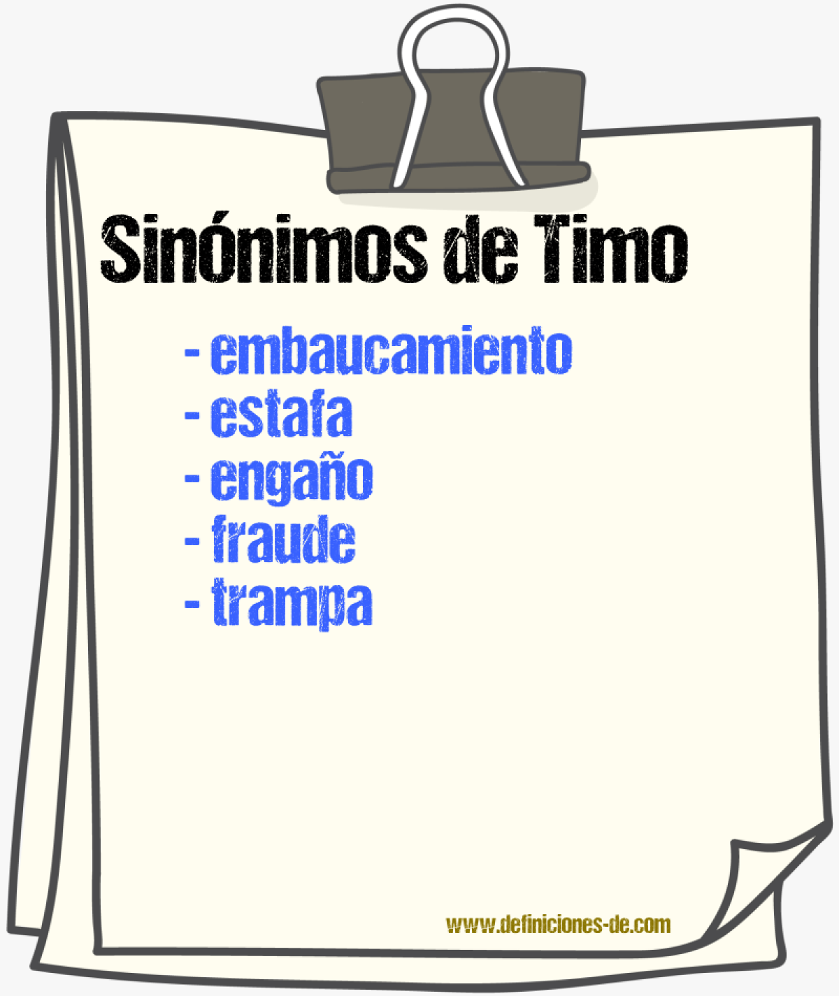 Sinnimos de timo